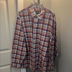 Jos. A. Bank Multicolor Plaid Shirt